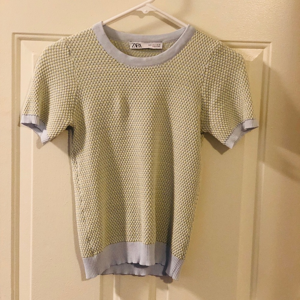 Zara cropped sweater